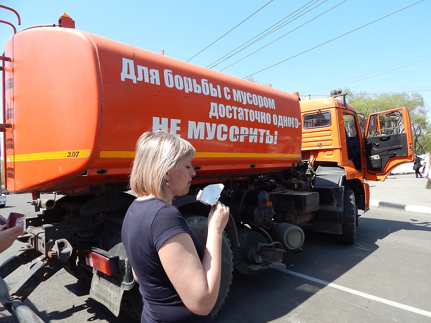 Ежегодно из Благовещенска вывозят 146 тысяч кубометров мусора.
