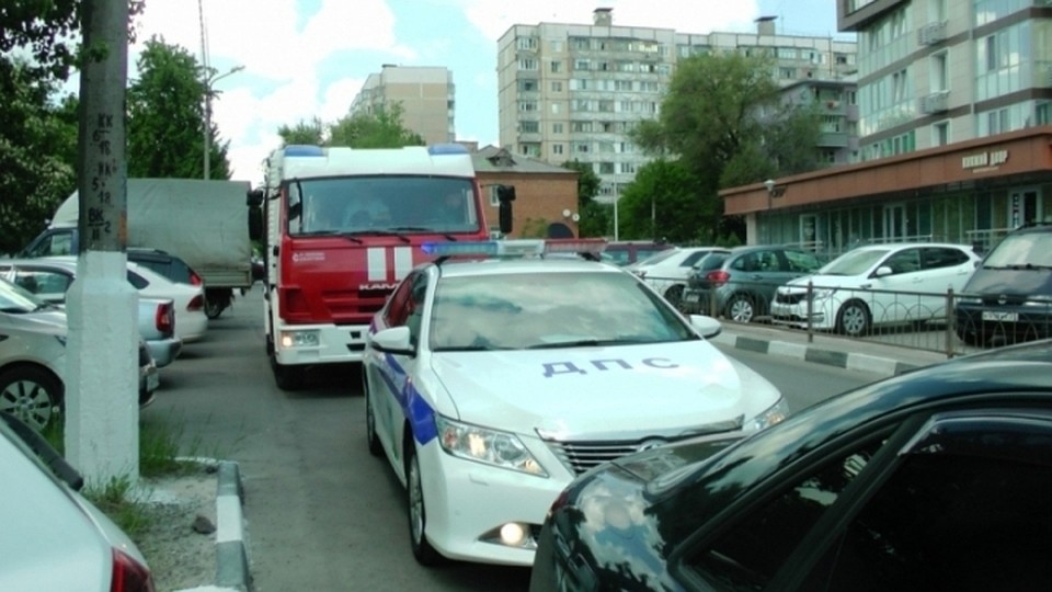 В Белгороде проходит акция «Уступи дорогу помощи!». Фото МЧС Белгородской области.