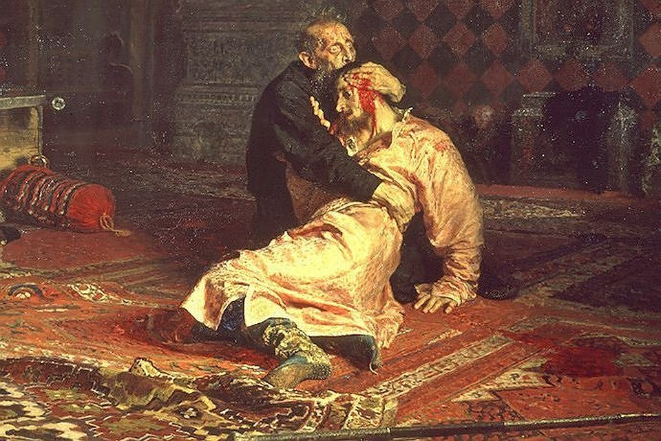 Картина Ильи Репина «Иван Грозный и его сын Иван»