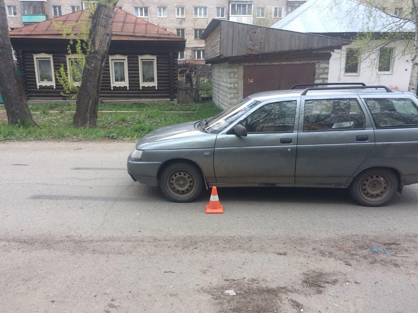 В Томске на улице Первомайской машина сбила ребенка. Фото: УМВД по Томской области.