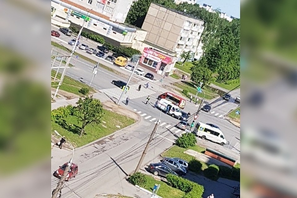 Момент аварии