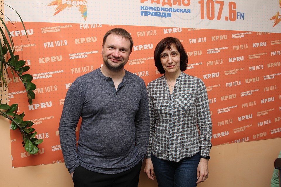 Алексей Моров, программный директор конкурса "Команда Удмуртии" и Ирина Макарычева, HR-директор Правительства УР