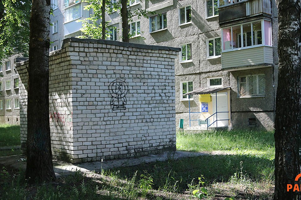 Возле жилых домов в Светлогорске нашли мертвую женщину. Фото: телекомпания РАНАК.