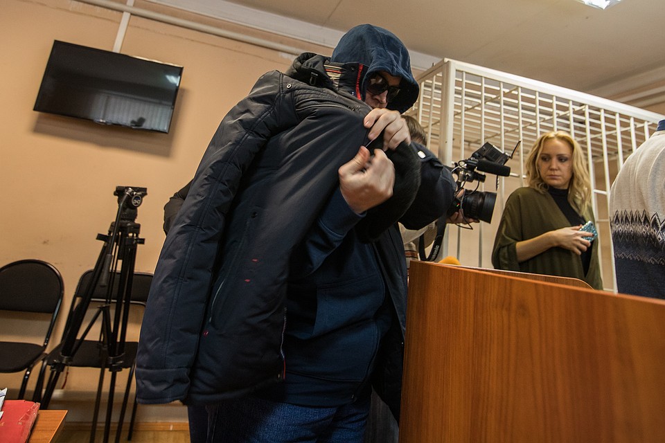 Илья Сидоров на заседании в Еткульском городском суде.