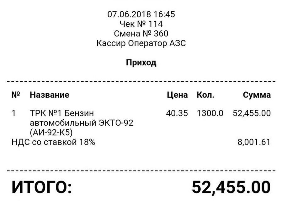 Вот так заправился!