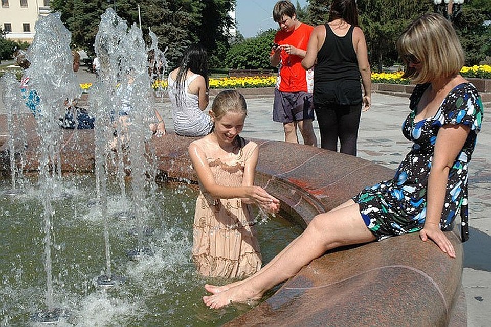 В Самаре аномально жарко