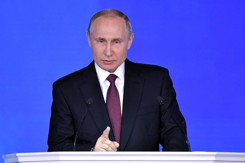 Президент России Владимир Путин