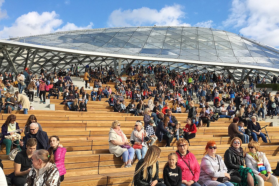 В парке «Зарядье» пройдет Фестиваль Moscow Urban Forum 2018. Фото: предоставлено организаторами Moscow Urban Forum 2018
