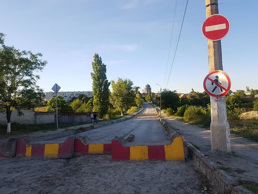 На ремонт моста в Городище уйдет больше полугода.