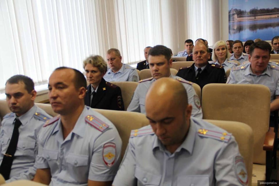 В Пскове подвели итоги работы полиции за полгода.