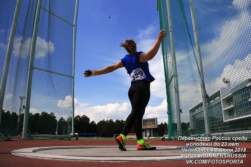 Софья Палкина отправила снаряд 65,56 м