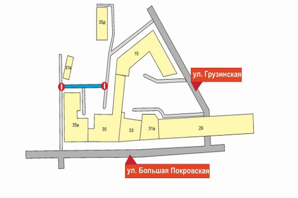 Движение транспорта по улице Большой Покровской ограничат в Нижнем Новгороде. Фото: Центр организации дорожного движения