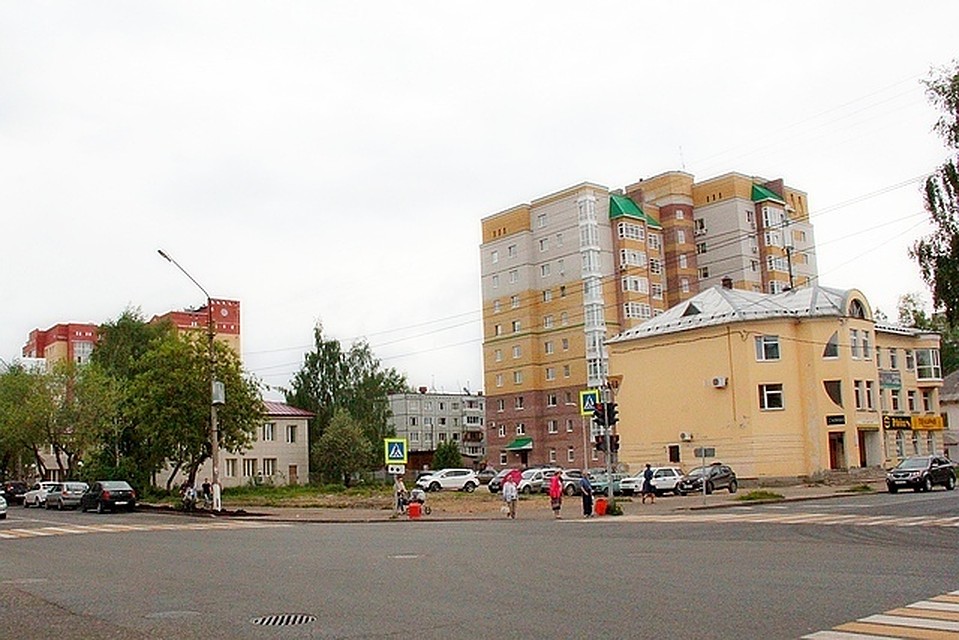 Вот на этом перекрестке планируют построить объект