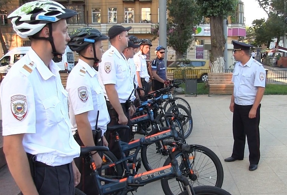 Велопатруль в Саратове