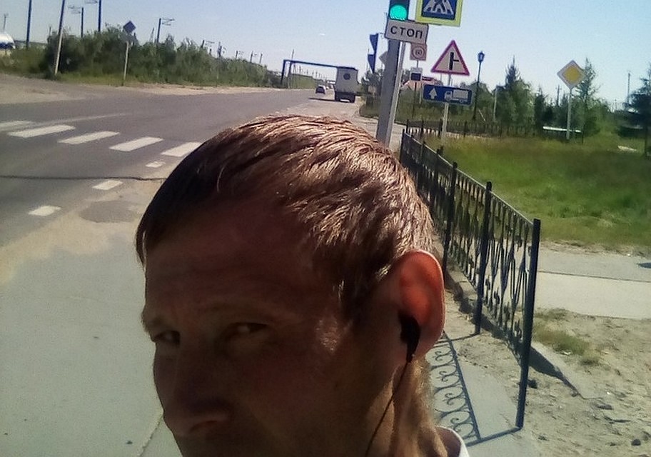 Эту фотографию Фанис сделал перед началом своего "путешествия"