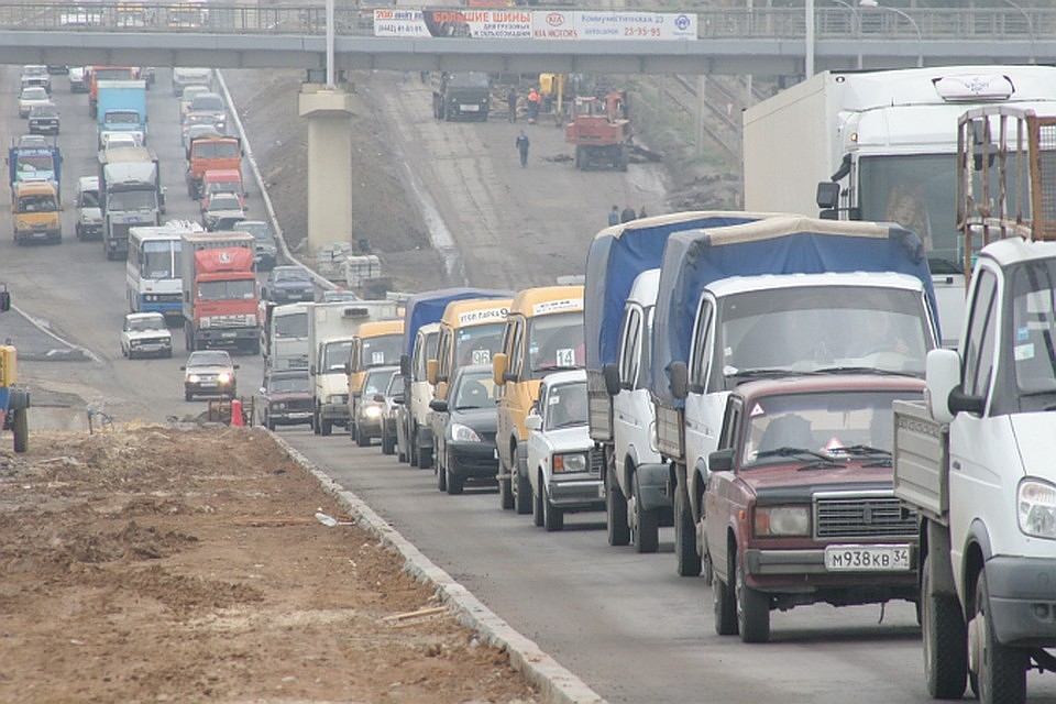 Дороги Волгограда практически свободны