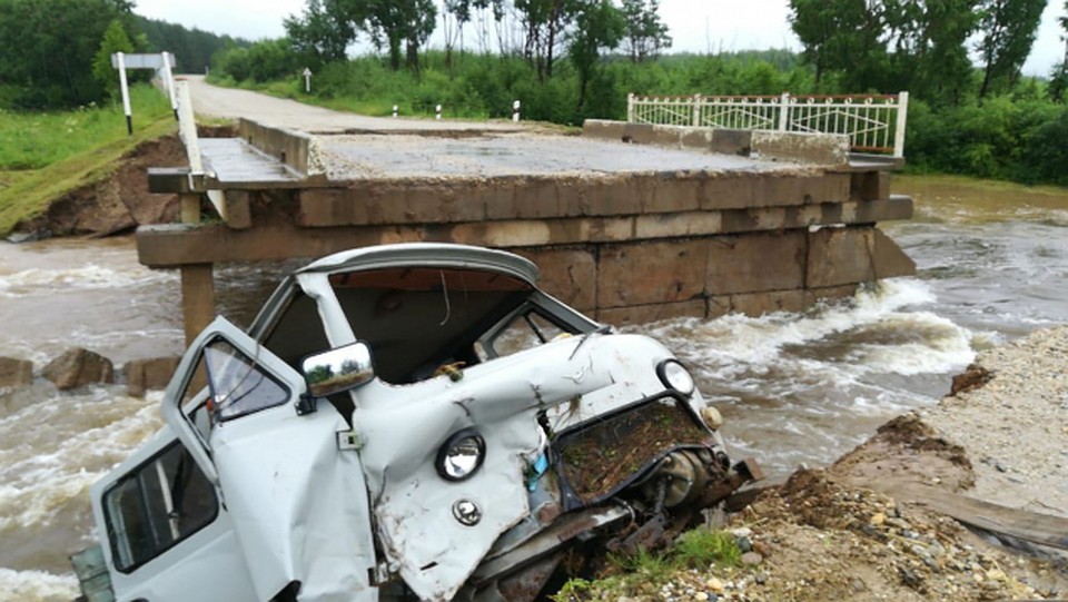 Последствия паводка в Мазановском районе.