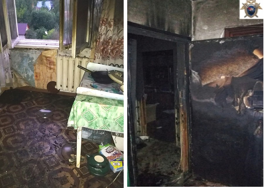 Пожар произошел в квартире жилого дома. Фото: СУ СК РФ по Тверской области