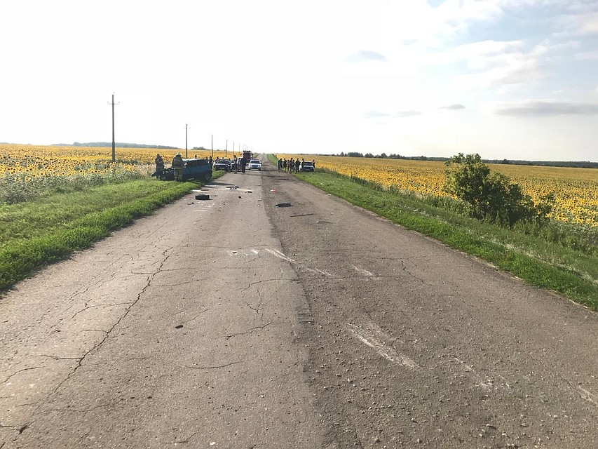 Фото: с места ДТП