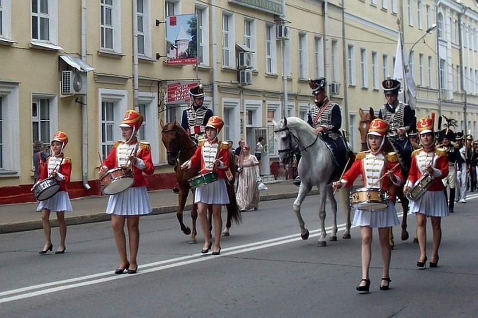 В Смоленске пройдет марш-парад в память о героях 1812 года.