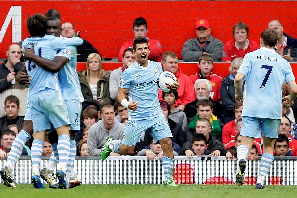 Серхио Агуэро стал настоящим кошмаром для "Челси". Фото: mancity.com