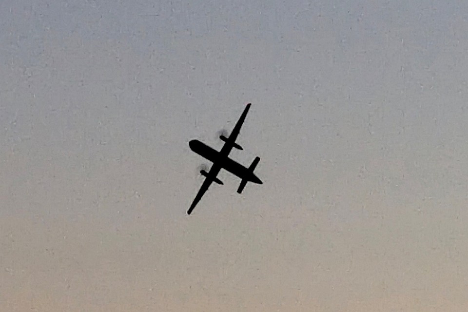 Угнанный в Сиэтле самолет Horizon Q400