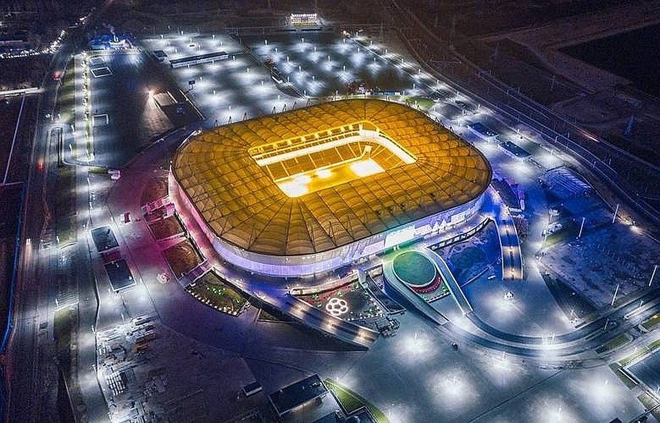 Матч 3-го тура РПЛ на "Ростов-Арене" начнется в 21.30. Фото: Минспорта РФ.