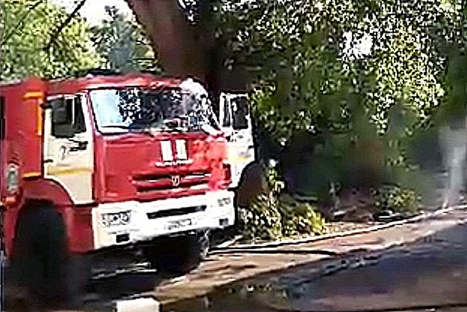 В Липецке загорелась квартира