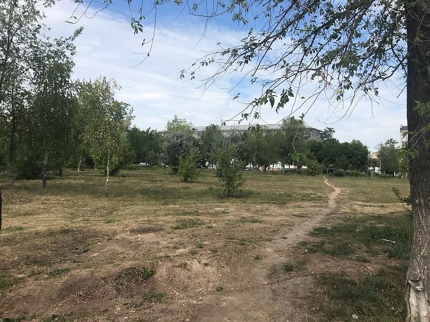 Место под строительство нового здания для театра "Грань" / Фото: Александр Хинштейн
