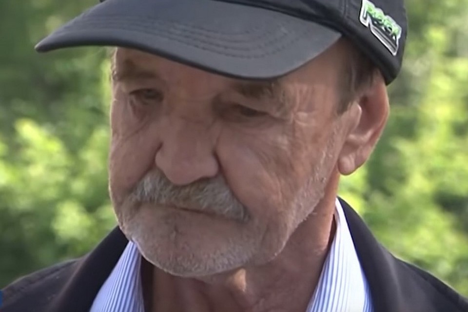 «Воскресший» житель Кемерова Сергей Гапеев. Кадр: «Вести-Кузбасс»