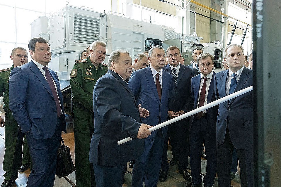 Вице-премьер РФ Юрий Борисов на производстве в Тульской области