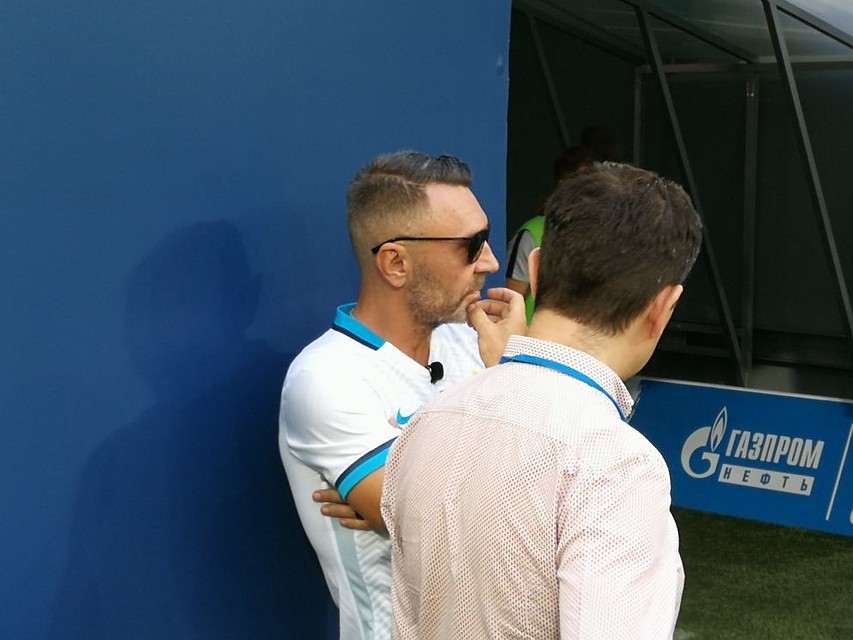 Игрокjd "Зенита" поздравил Сергей Шнуров