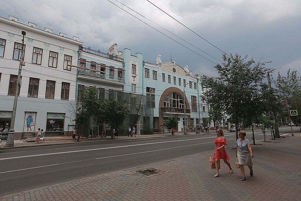 В центре Красноярска выбраны дома для подсветки.