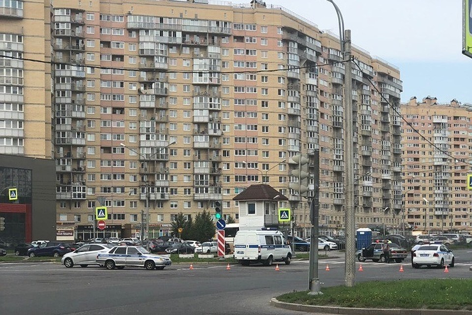 В Приморском районе грузовик переехал пожилого мужчину. Фото: vk.com/spb_today