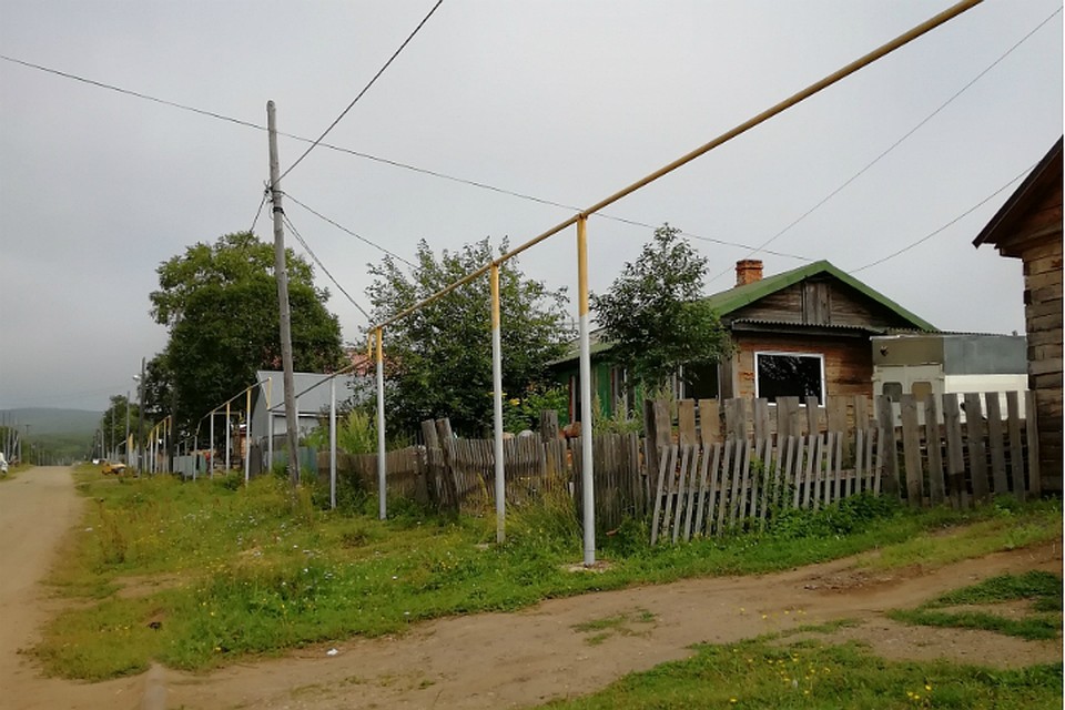 Природный газ поэтапно проводят в дома жителей поселка Де-Кастри Хабаровского края
