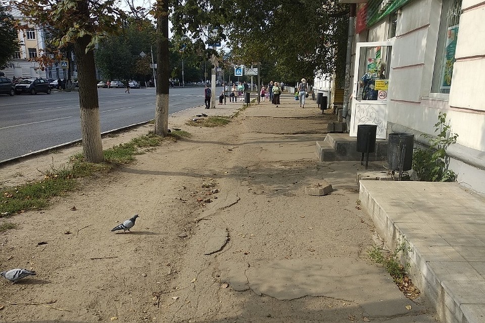 Так выглядит дорога ведущая к остановке