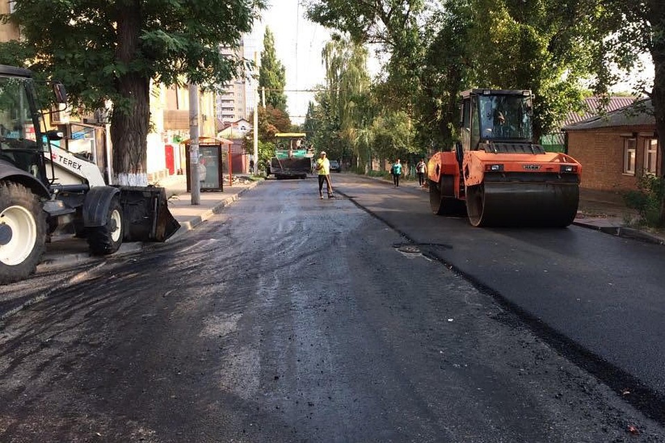 В Ростове-на-Дону к ноябрю отремонтируют еще пять улиц