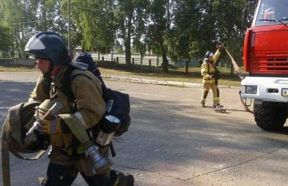 С пожарами в Рязанской области борются не только пожарные МЧС, но и ведомственные и добровольные команды