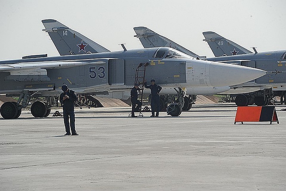 Российская авиабаза "Хмеймим" в Сирии