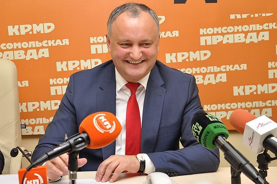 Игорь Додон.