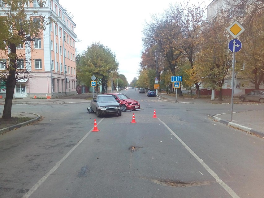 Место аварии. Фото: УГИБДД России по Тверской области