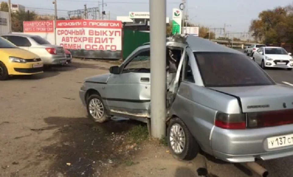 ДТП у Воскресенского кладбища