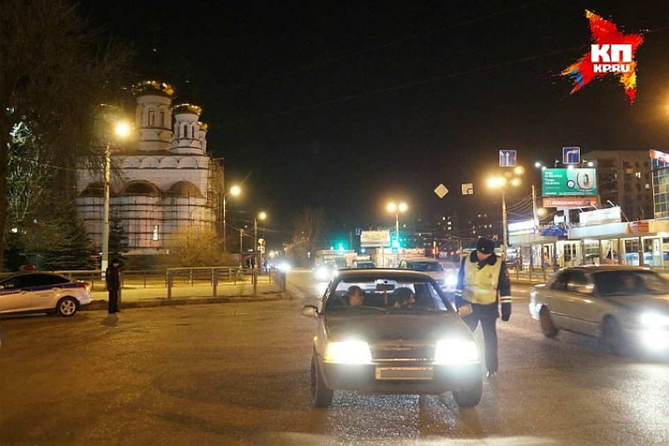 Водителя задержали автоинспекторы