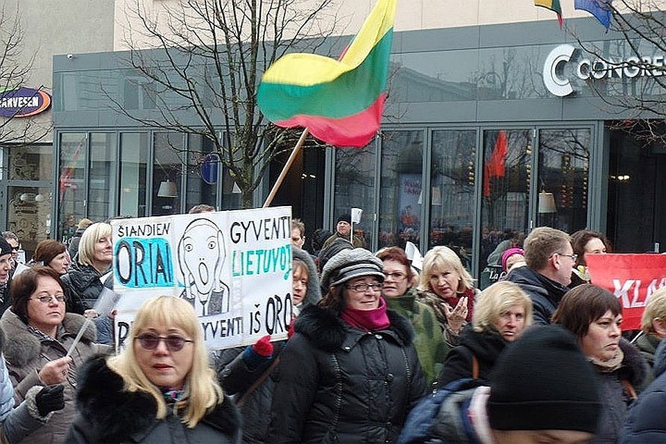 Литовский профсоюз работников сферы просвещения планирует провести в ноябре бессрочную забастовку. Фото: с сайта Baltnews.lt