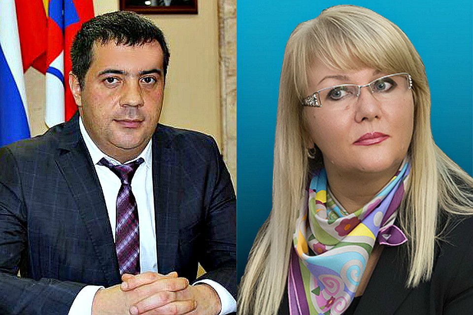 На фото Эдуард Волков и Ирина Романец.