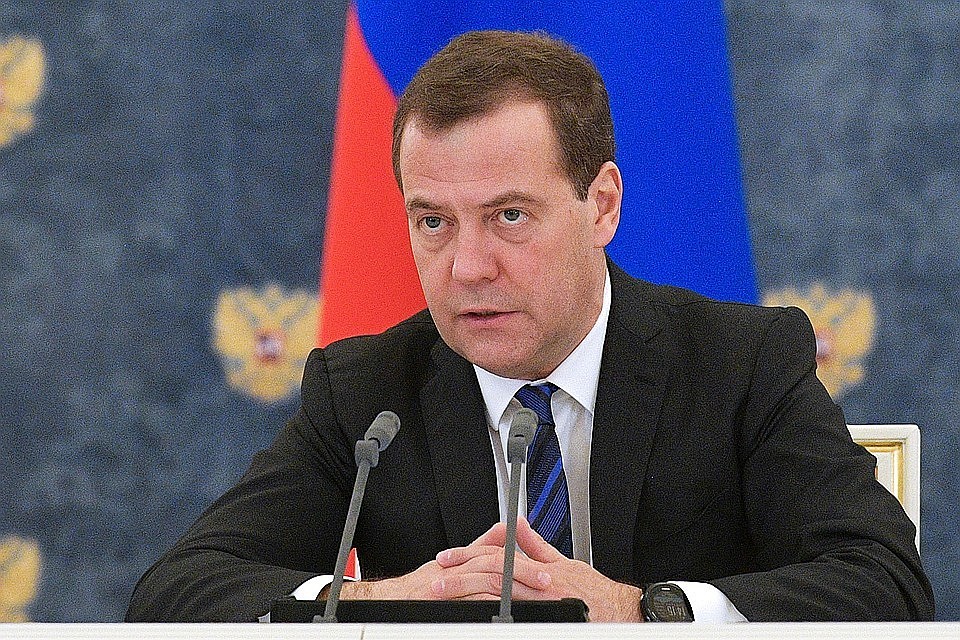 Премьер-министр РФ Дмитрий Медведев. ФОТО Александр Астафьев/пресс-служба правительства РФ/ТА