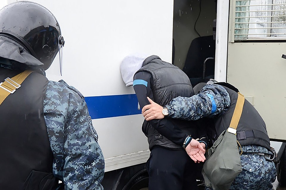 Задержание 14-летнего подростка в Москве. Фото: информационно-аналитический портал Национального антитеррористического комитета