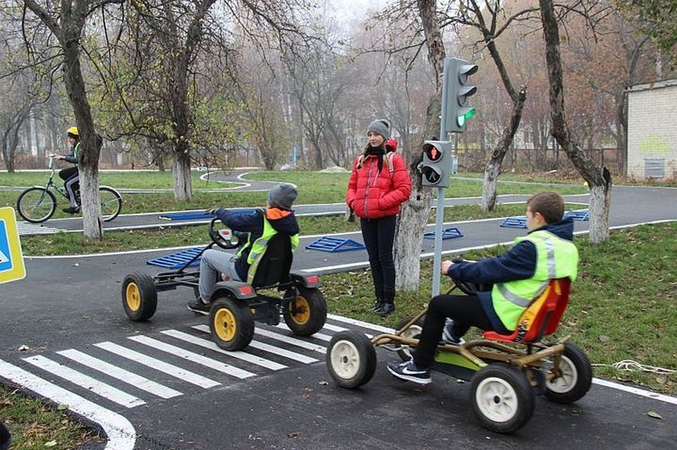Обновленная площадка является межшкольным учебно-методическим центром по профилактике детского дорожного травматизма