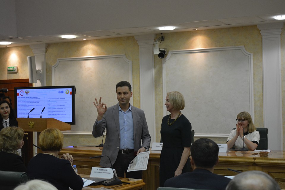 В Совете Федерации прошло награждение победителей международного конкурса пищевой продукции «Гарантия качества — 2018». Фото ФНЦ пищевых систем им. Горбатова