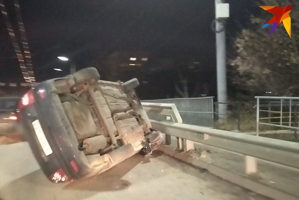 Фото с места ДТП.